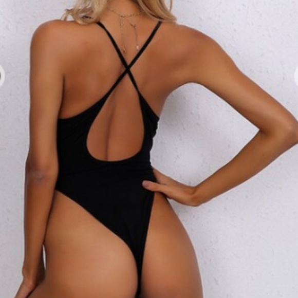 Tops - 1 left! Deep V Cami Bodysuit